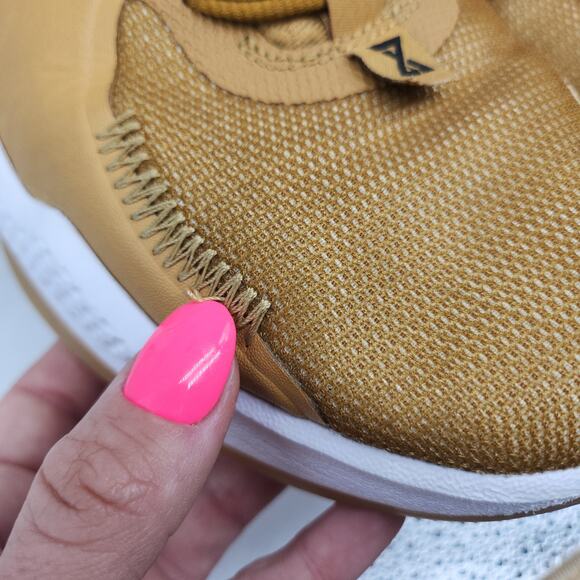 Nike PG 5 Wheat Shoes Mens 14 Gold Metallic Grain Paul George Basketball - Picture 12 of 16
